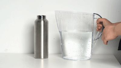 单手开盖的黑科技保温杯,保温杯智能杯一键开盖