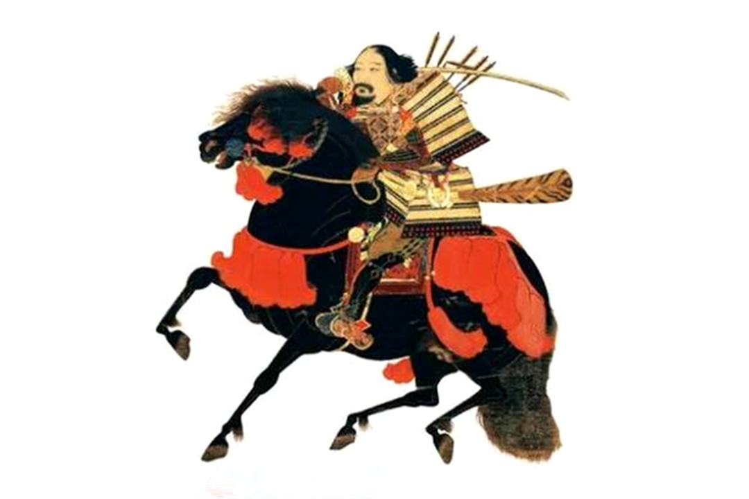 日本骑马武士的真实面貌：马穿铠甲，马鞍上挂黄豆袋和粮袋
