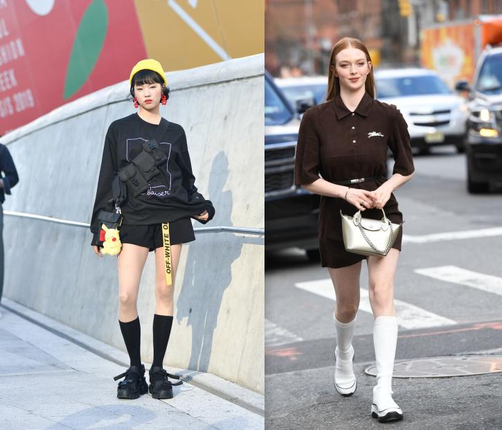 袜子怎么搭配裙子和鞋子,搭配裙子穿什么袜子最好看