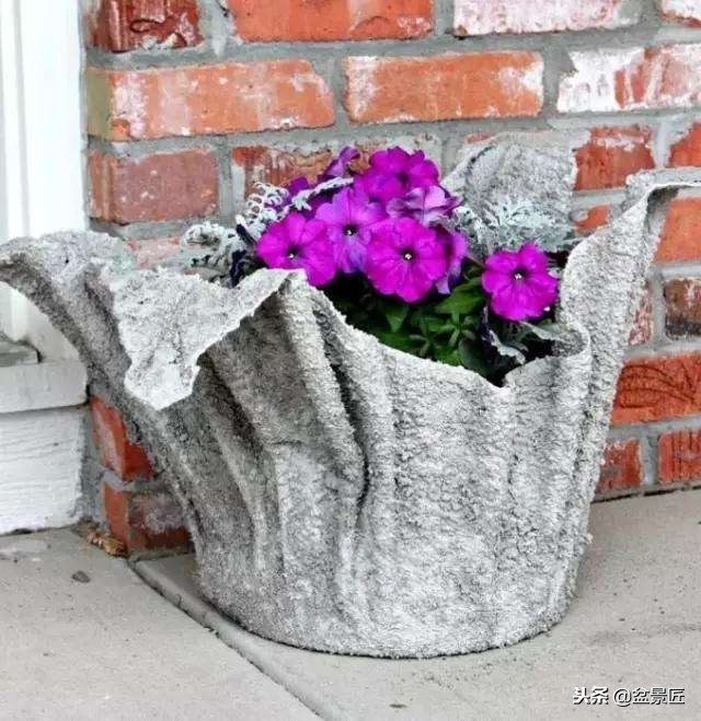 巧妙旧物改造塑料瓶变身手工花盆,旧物利用变废为宝制作花盆