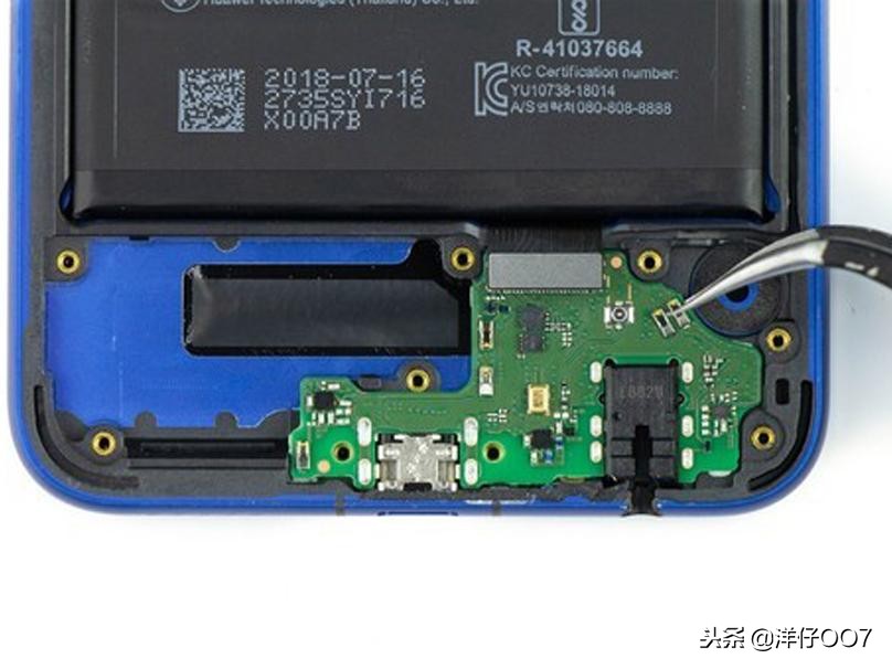 荣耀8x后壳玻璃拆解,荣耀8x听筒拆解视频