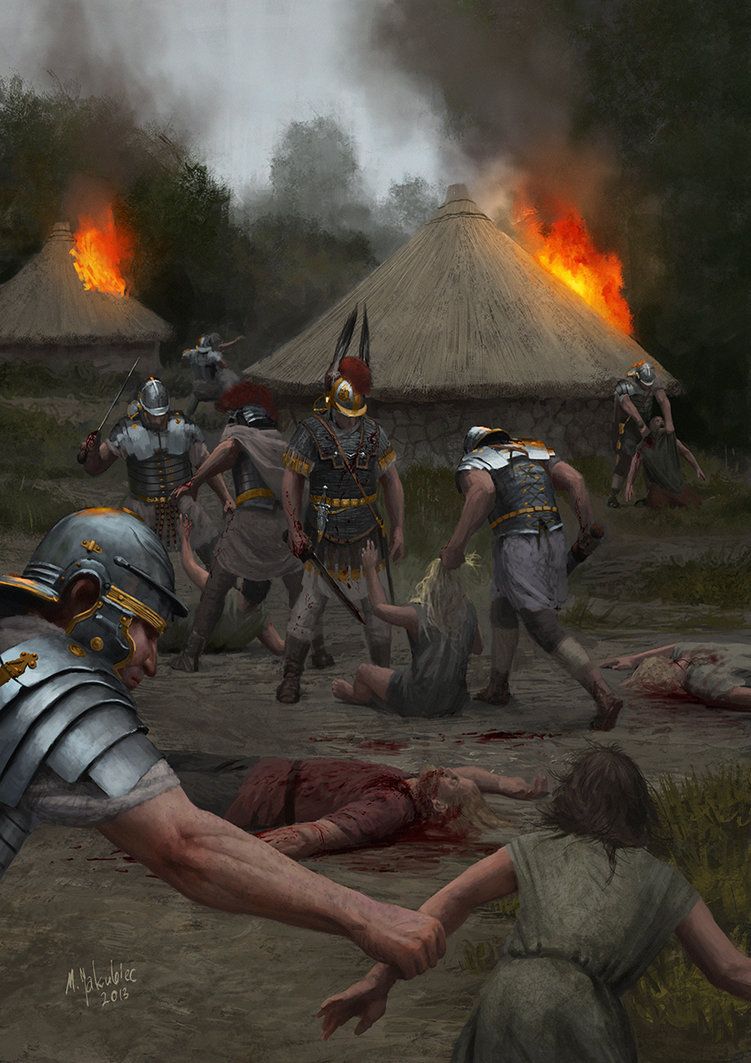 从头践踏到尾！不列颠反抗罗马帝国的终点，悲哀凄凉的沃特林之战