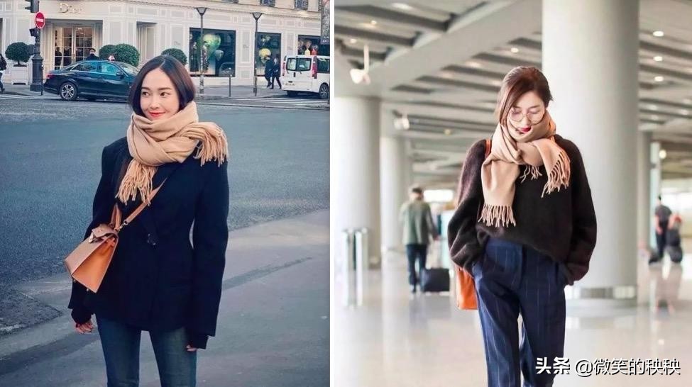 男女围巾冬,冬季围巾的各种围法男