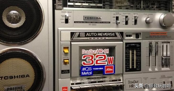 toshiba东芝磁带收音机一体机,原装toshiba东芝全波段短波收音机