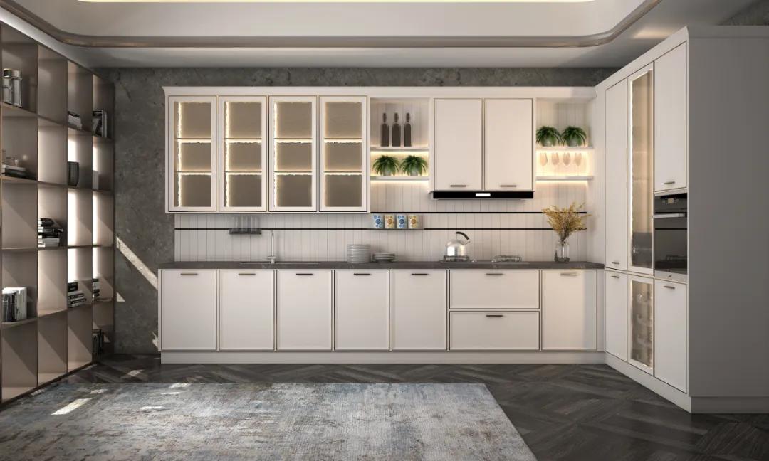 欧派橱柜设计最新款,高端欧派橱柜整装设计