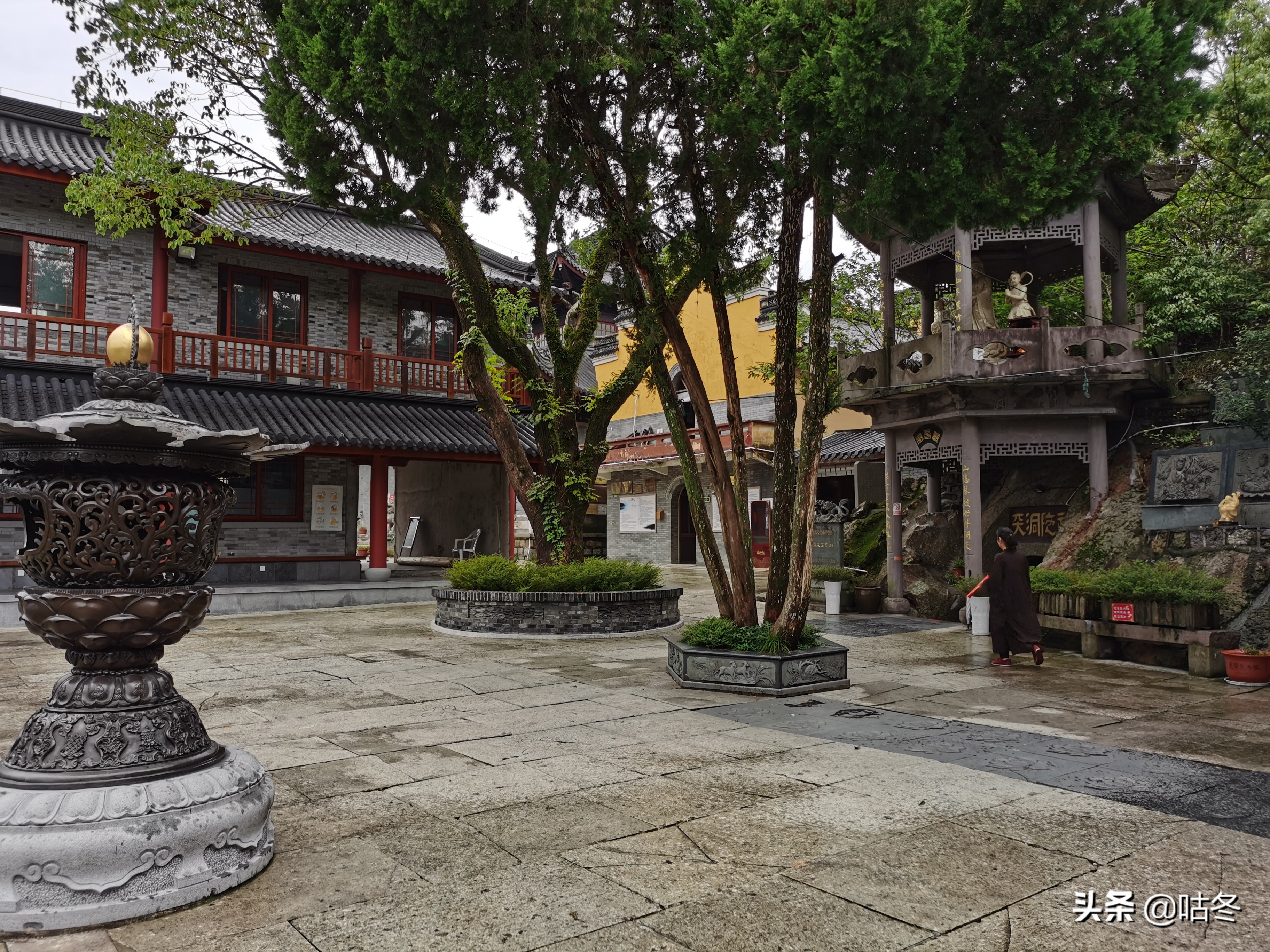 宁波东钱湖隐学禅寺,宁波东钱湖寺图片大全