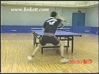业余乒乓怎么练习滑步,业余球友怎么用身体发力