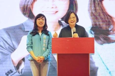 败选的官都好大！“立委”选输后，“淡水蔡依林”出任蔡英文特助