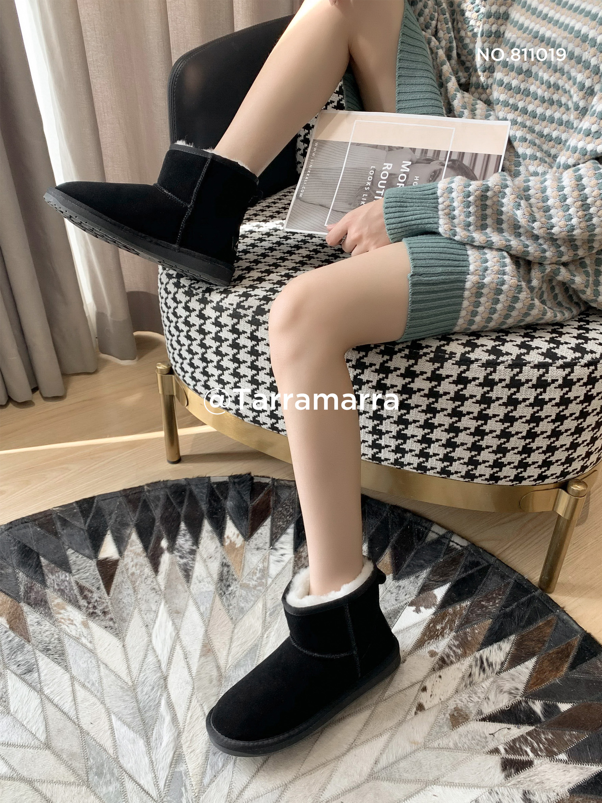 露脚踝雪地靴穿搭,雪地靴怎么穿不冻脚踝