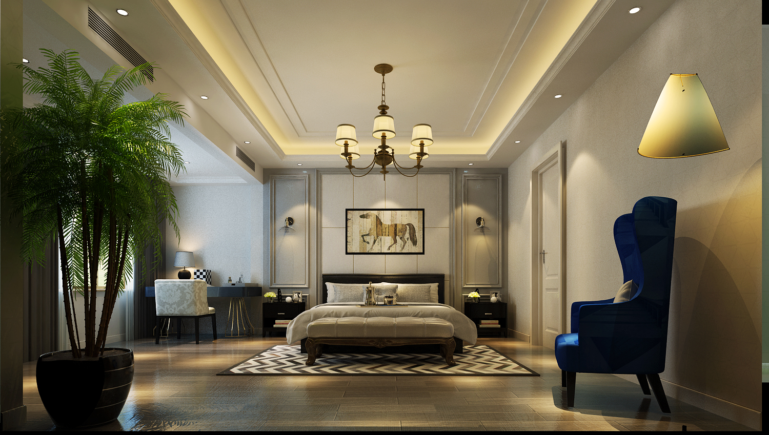 自带家庭影院的欧式别墅，400㎡尽显奢华大气，开启你的浪漫生活