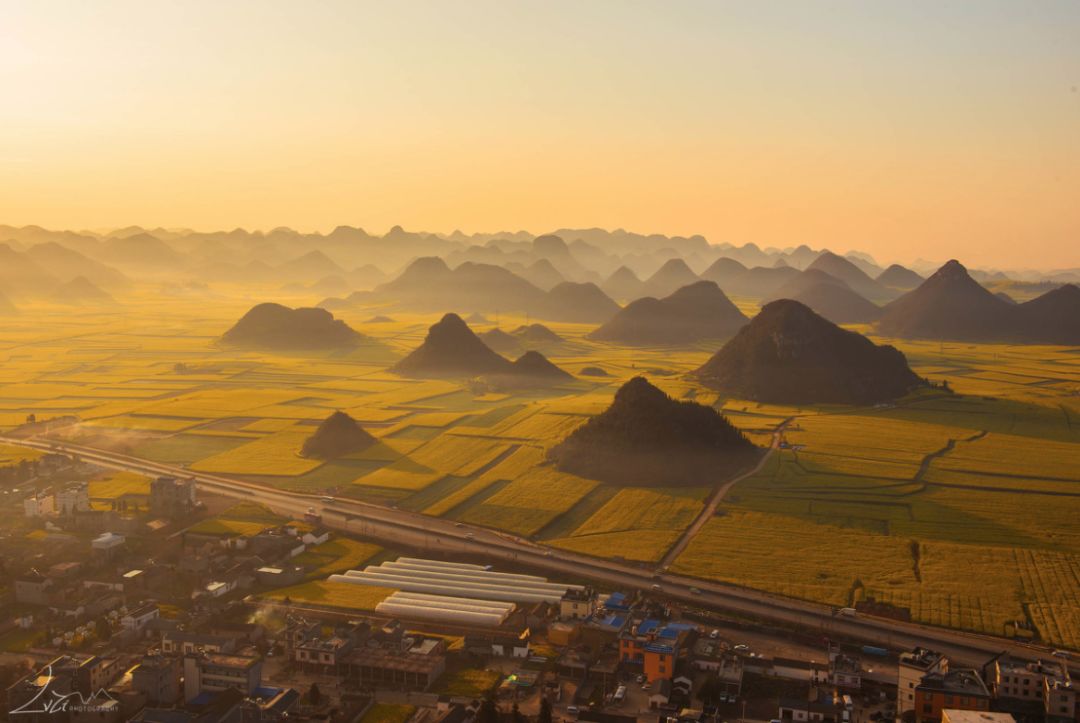 罗平乡村风景,罗平是个山清水秀好地方