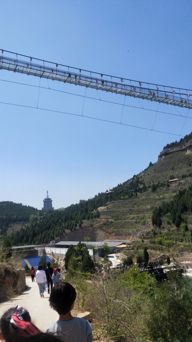 大石崮森林公园观景亭,打卡大石崮森林公园