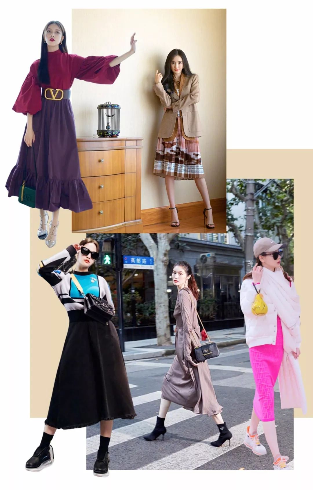 秋冬的裙子这样穿才好看,秋冬怎么穿裙子好看又不冷