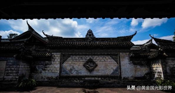 难道川西坝子还隐藏着帆船，古老的清代宅园，陈家桅杆浮出了水面