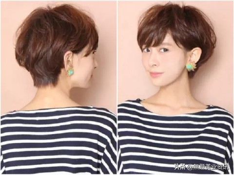 短发尴尬期发尾总往外翘拉直,短发留长尴尬期扎发