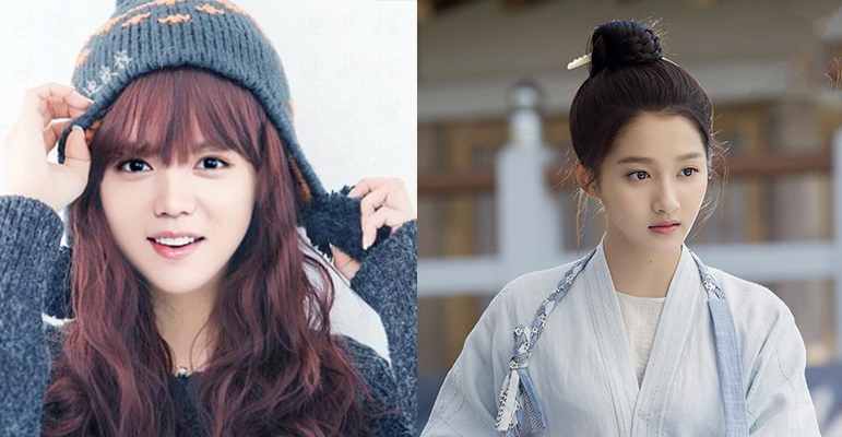 鹿晗关晓彤穿情侣装同台,当女扮男装遇到男扮女装