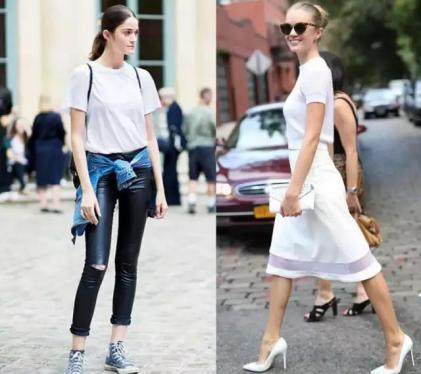 白t夏天必备单品,夏季打底白t推荐