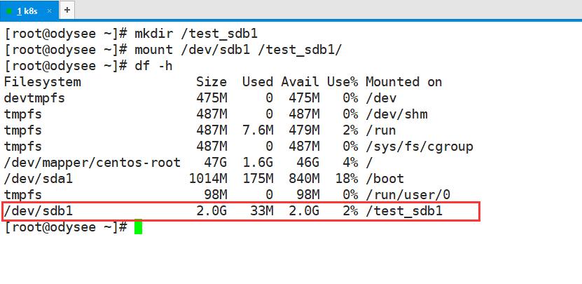 linux操作系统中如何挂载lvm分区,linux如何分区格式化及挂载
