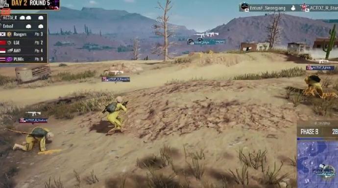 绝地求生pubg全球明星对抗赛,绝地求生刺激战场g港全程解说