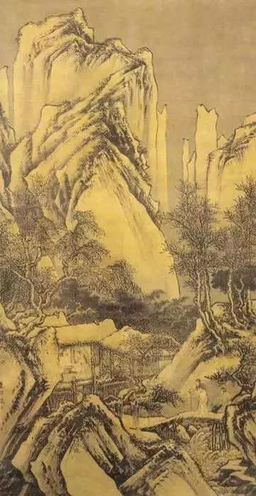 明代夏芷国画山水作品高清大图,明代100幅山水精品赏析第二辑