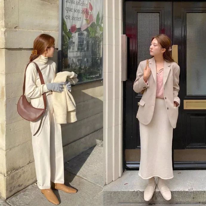 2022冬季穿搭最时尚的小姐姐,27套超实用的冬日基础款穿搭