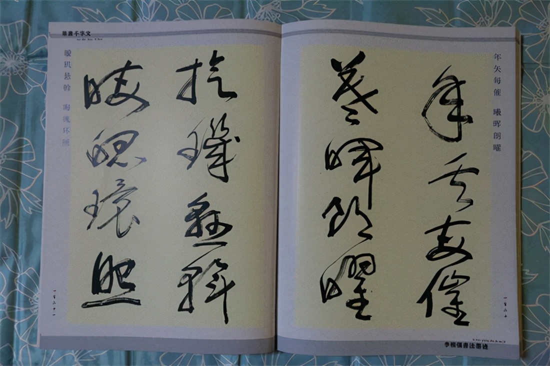 草书千字文真迹,书法千字文作品欣赏启功先生