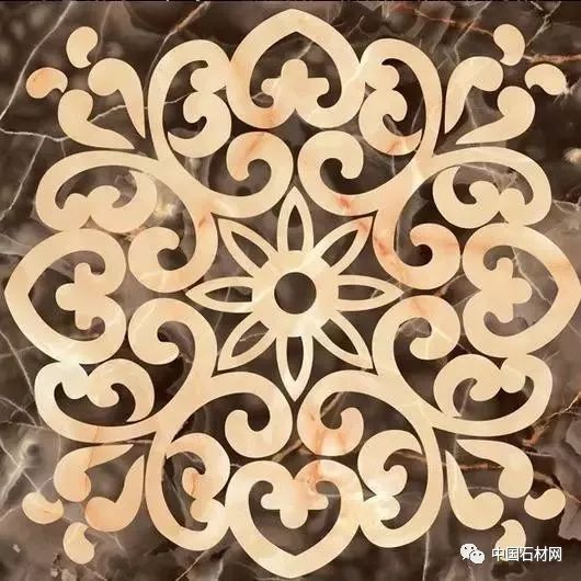 卫生间花洒水刀拼花效果图,高清水刀拼花图片