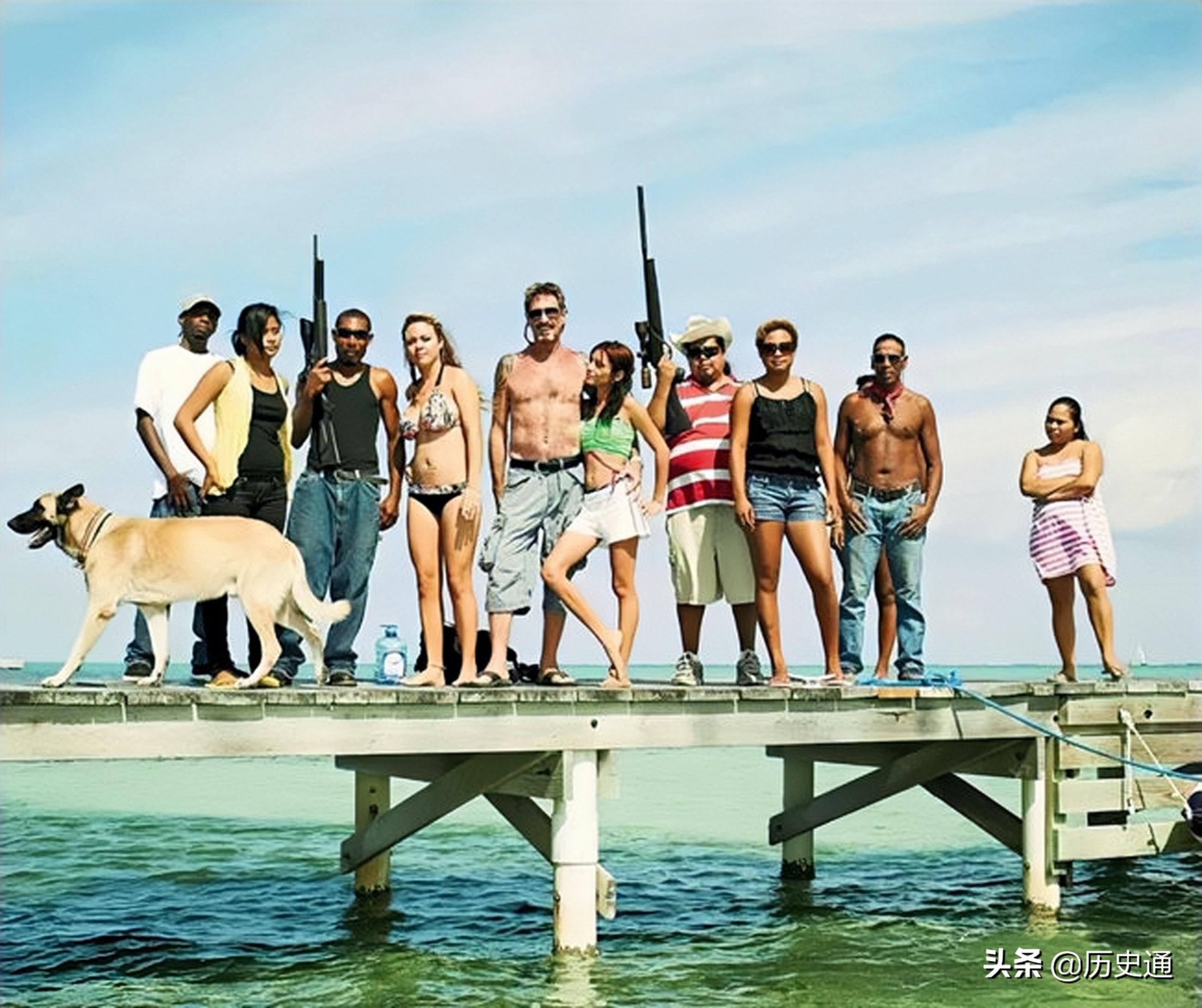 “杀毒软件教父”移居海岛，生活奢靡，枪杀邻居，直播逃亡日记