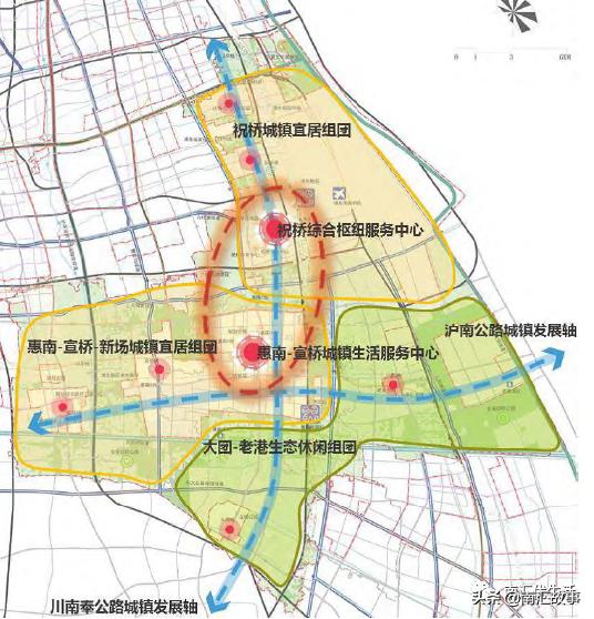 2024年南汇惠南2035规划,2035惠南规划图完整版