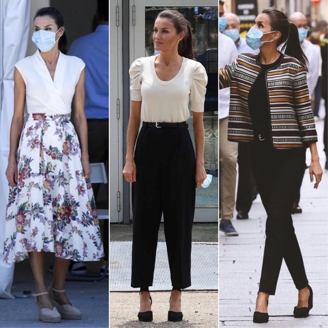 莱蒂齐亚最新着装,莱蒂齐亚穿旧衣服