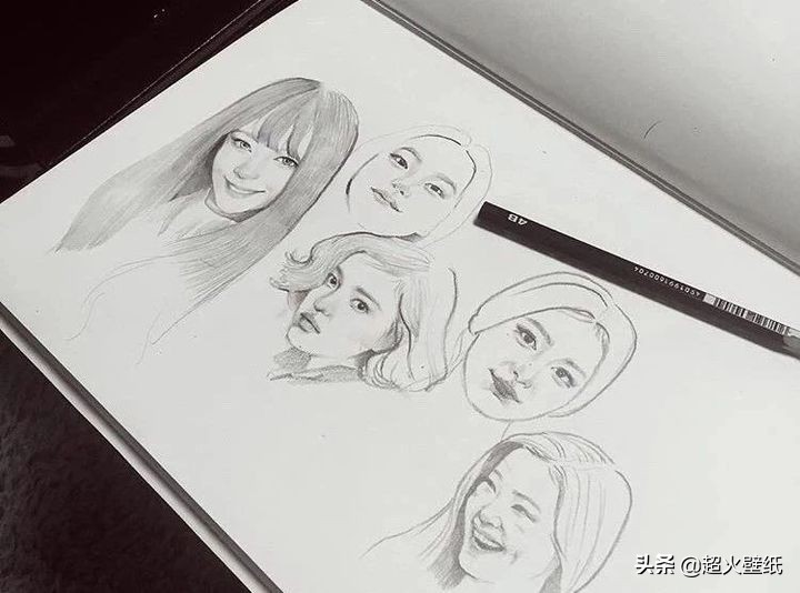 韩国高颜值小姐姐学了6年的绘画,却治愈了全网18万粉丝