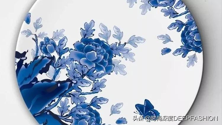 中国传统纹样“之”青花纹样