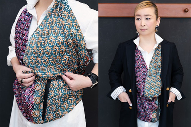 冬季围巾的潮流戴法,围巾冬季慵懒风韩系怎么戴