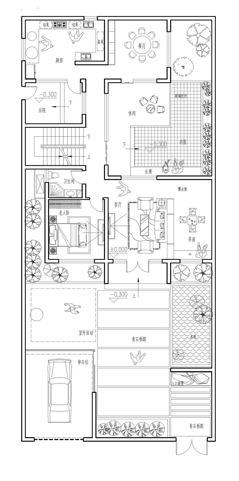 徽派中式自建独栋庭院小别墅,自建徽派中式小别墅100平米