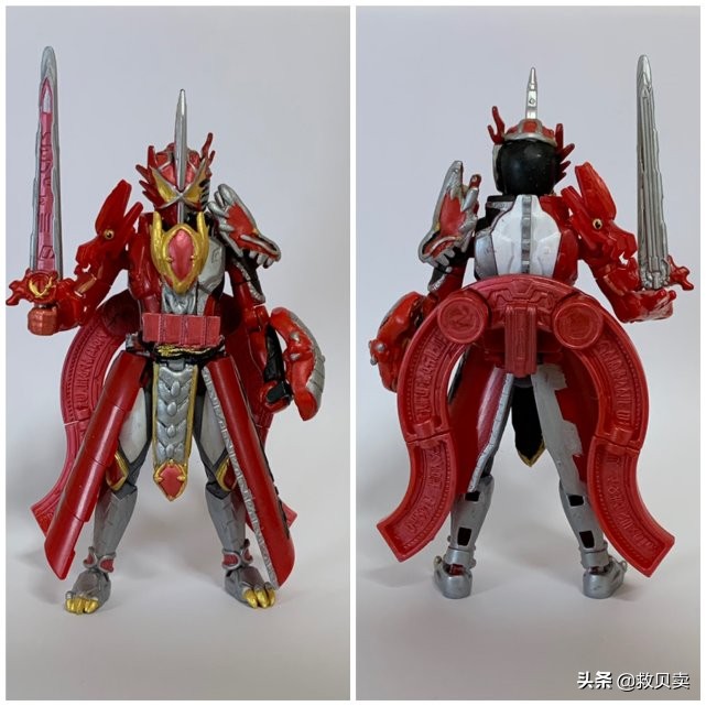 假面骑士圣刃魔改手办,假面骑士克罗兹手办改造