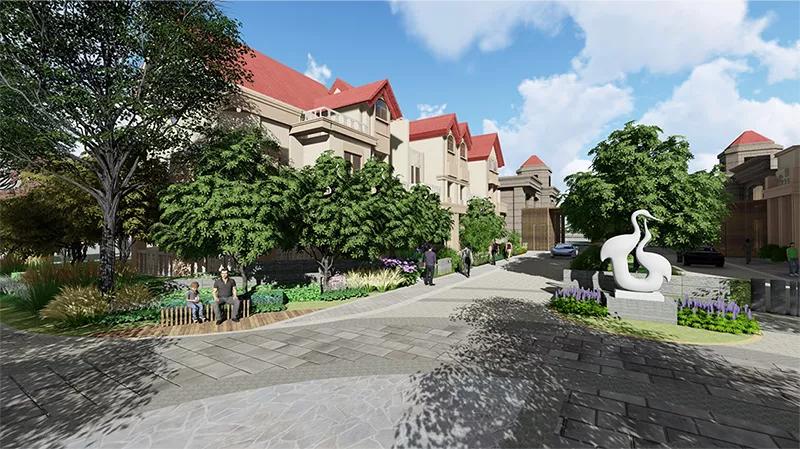 打造小区景观设计,简单住宅装修设计案例大全