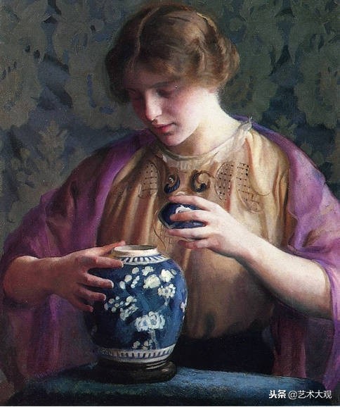 美国画家克莱德风景油画作品欣赏,美国画家丹尼尔油画作品欣赏