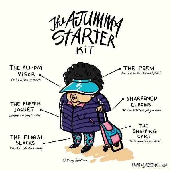 韩国大妈头发型图片,日本大妈发型变化