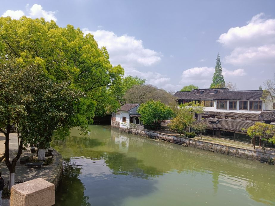 金泽古镇成善坊,上海古镇金泽桥