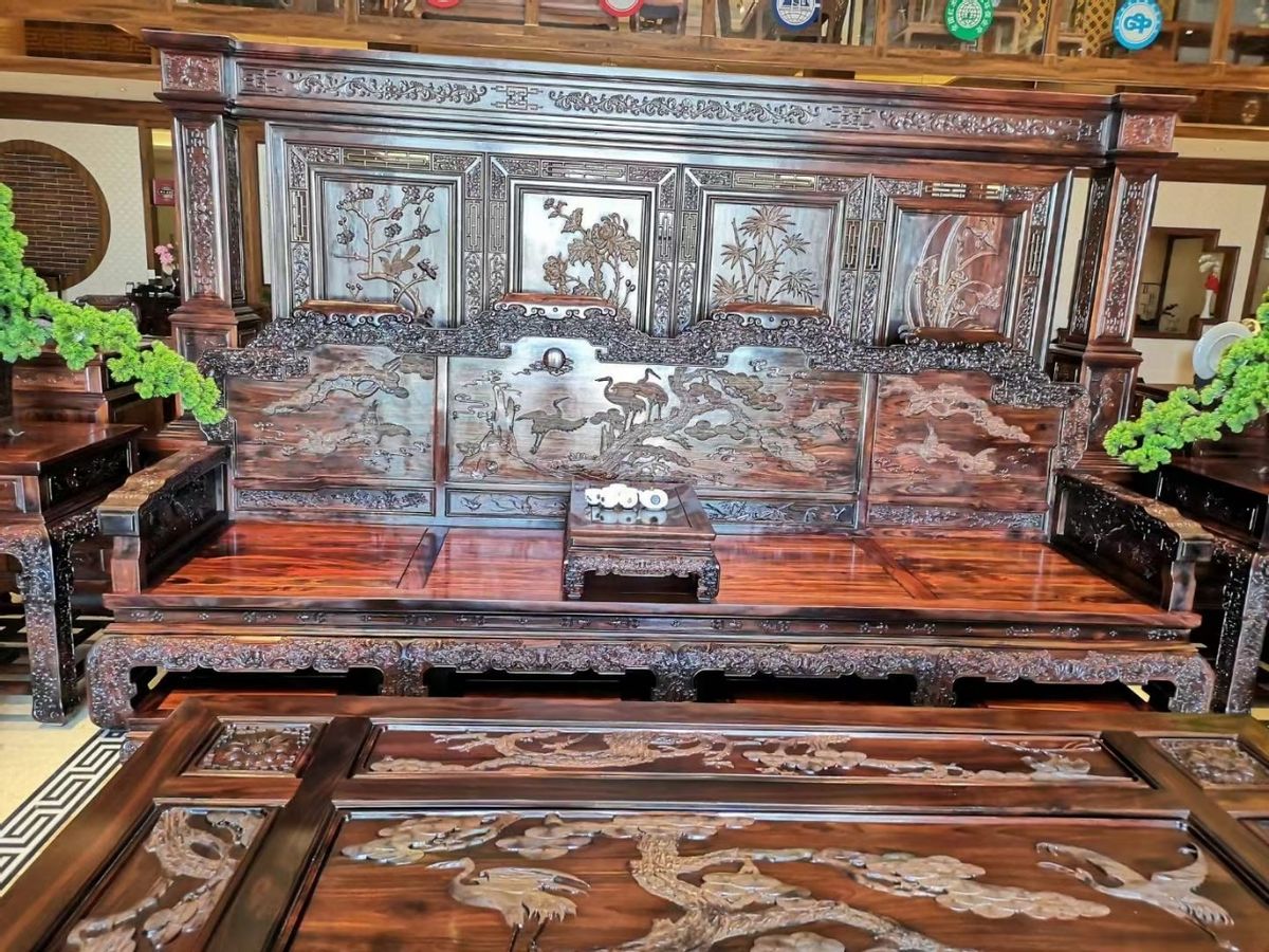 广工坊红木家具视频,广工坊专业红木办公家具