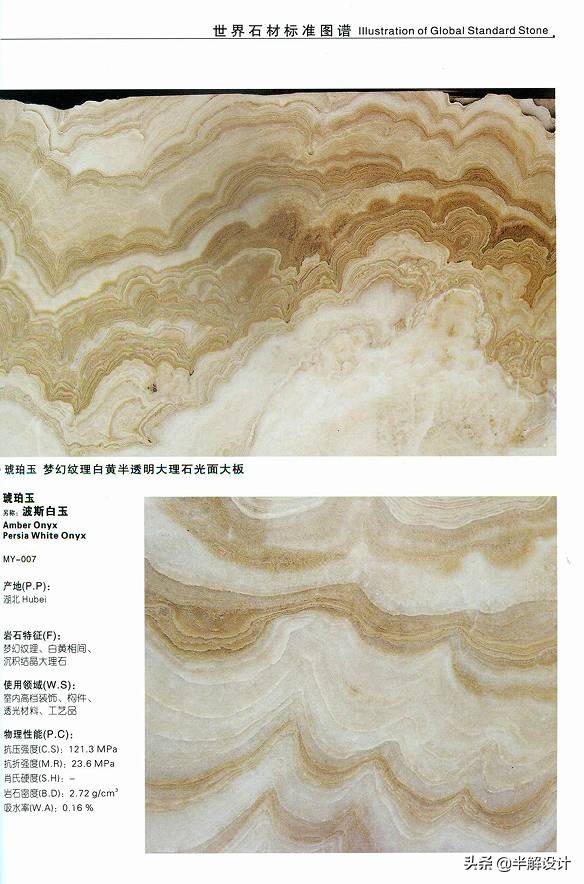 设计师都喜欢的石材分类大全-另有重磅赠送哦