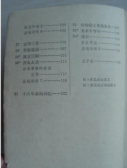 珍藏版：1987-1988年人教版五年制小学语文全集