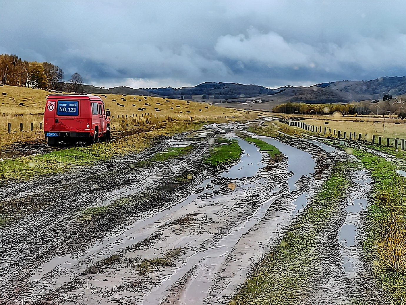 行摄美景,行摄塞外美景