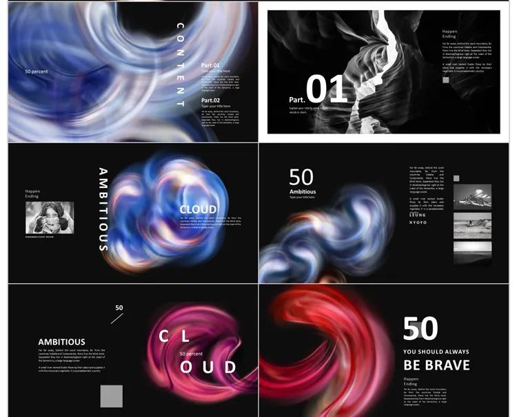 400套精简室内设计ppt,高大上的ppt设计图