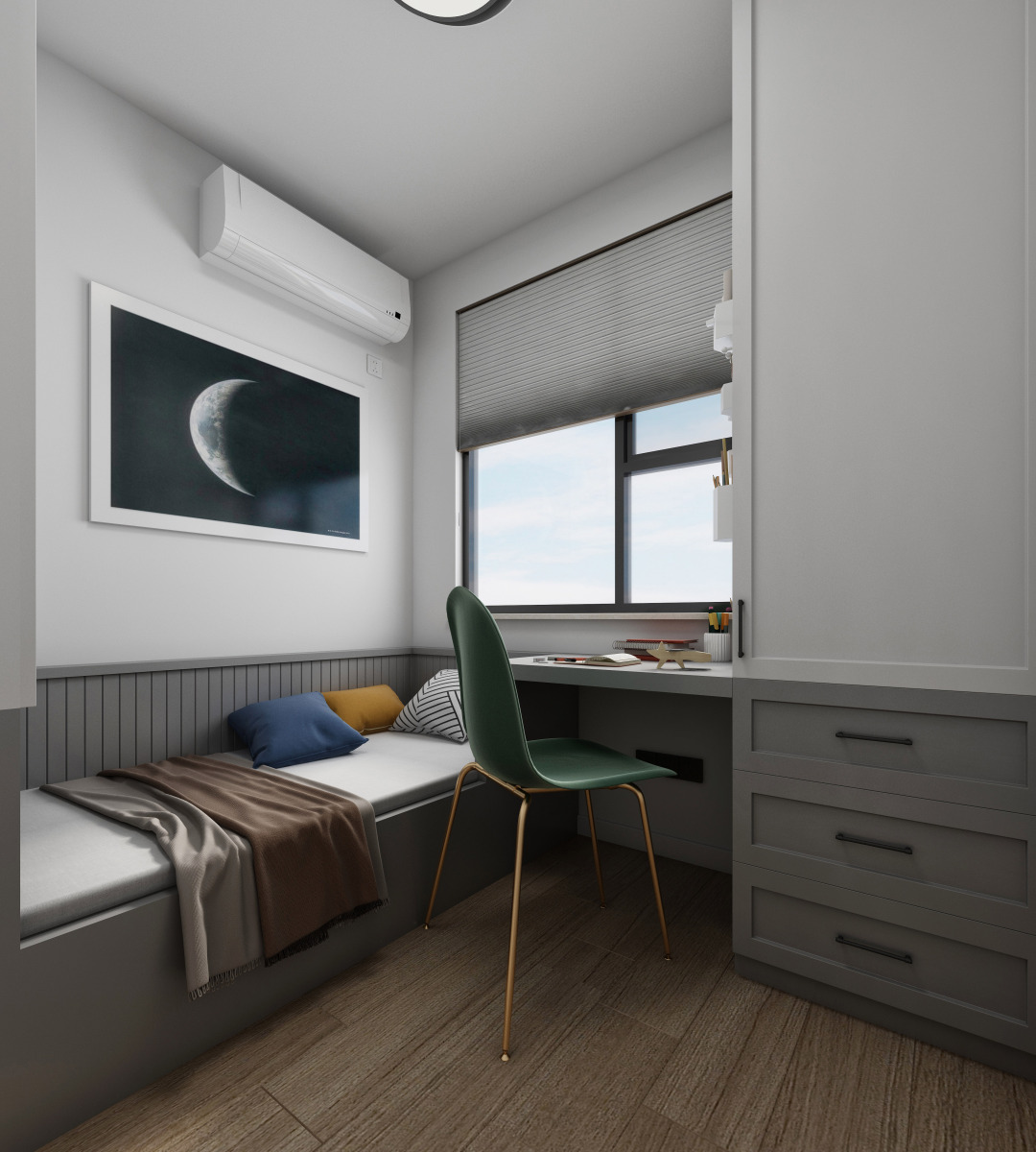 法式奶油风装修半弧形门洞,撞色拱形垭口门洞