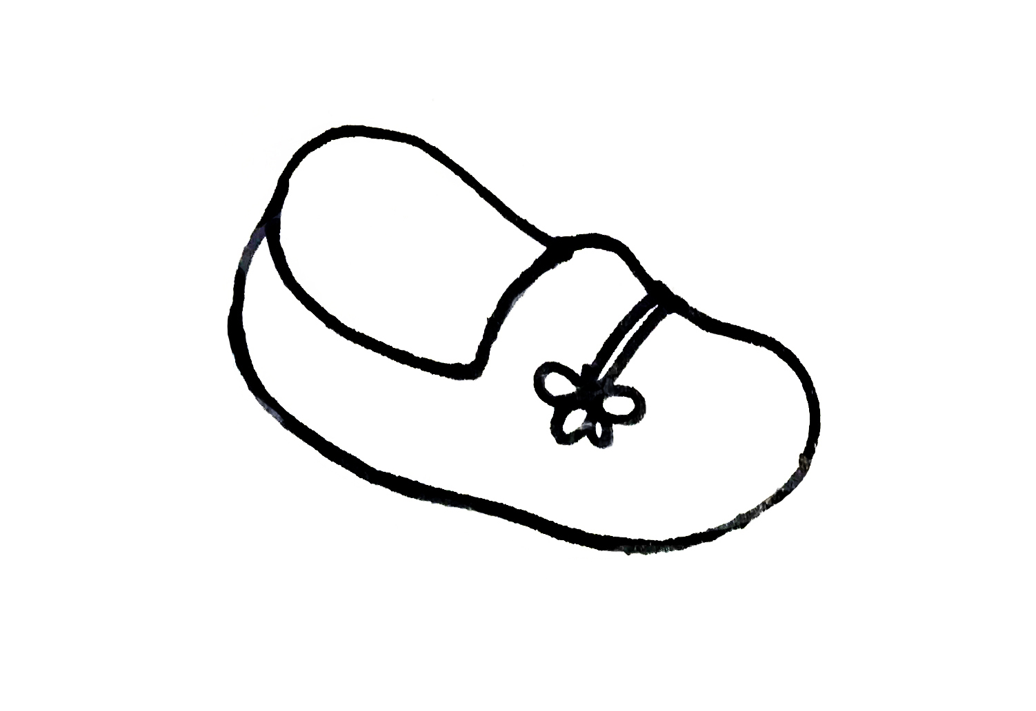 儿童鞋简笔画图片大全,各种各样的鞋简笔画