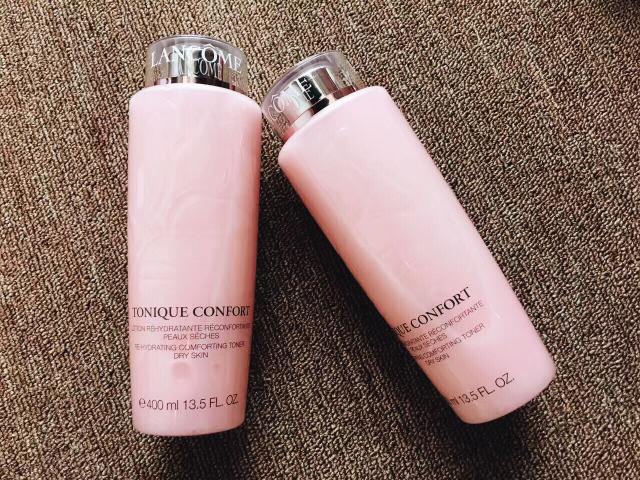 兰蔻清滢保湿水口碑粉水干皮救星,化妆水保湿补水正品兰蔻