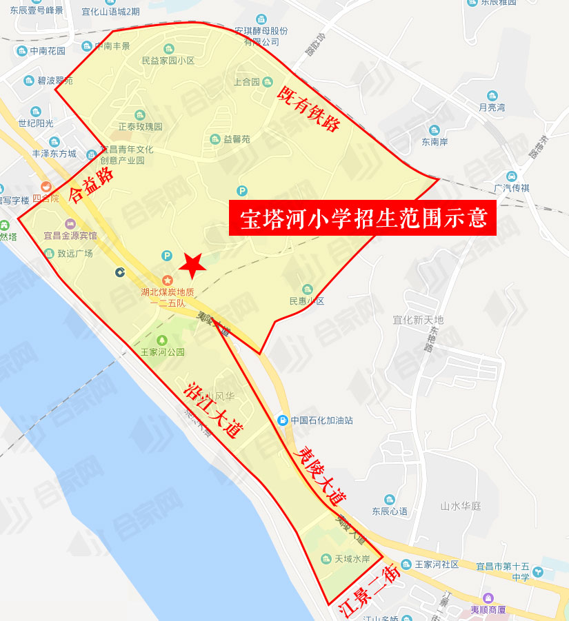 2024伍家岗学区划分图,伍家岗买学区房买哪里