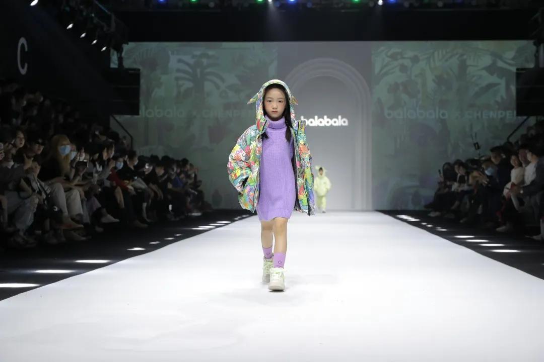 巴拉巴拉童装时装周,上海时装周2021童装巴拉巴拉