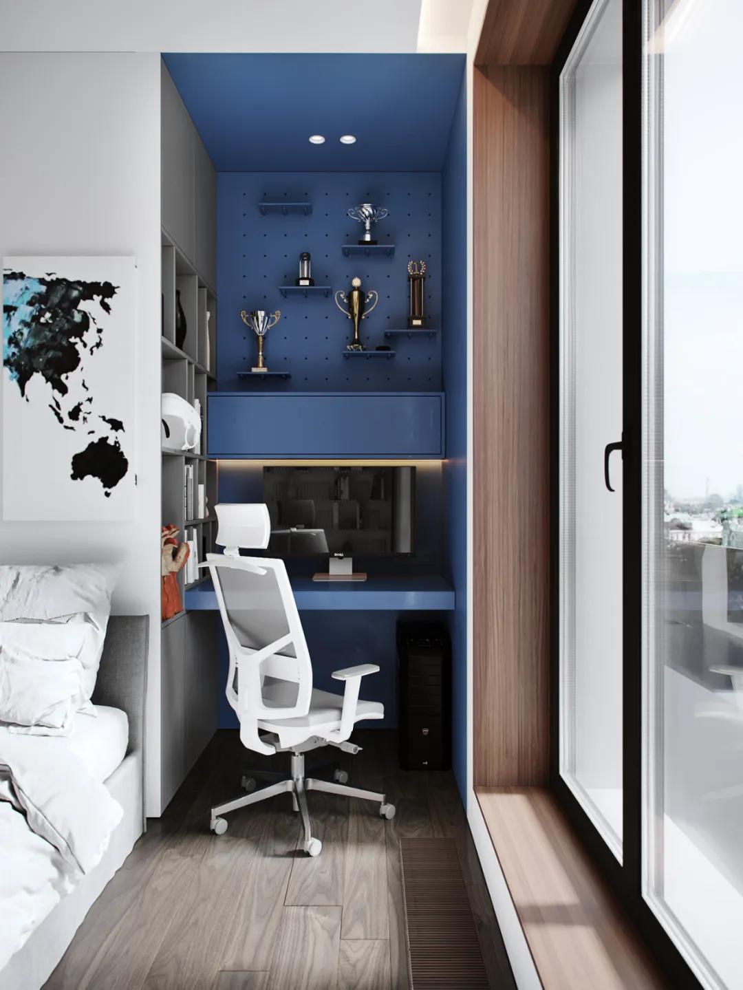 胡桃木家具体现的美,胡桃木与大理石的结合